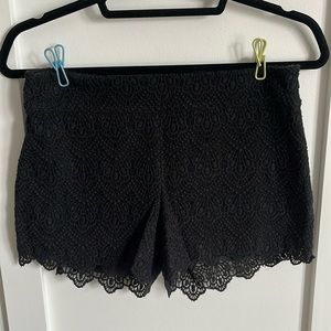 Women's Elevenses (Anthropologie) Black Shorts